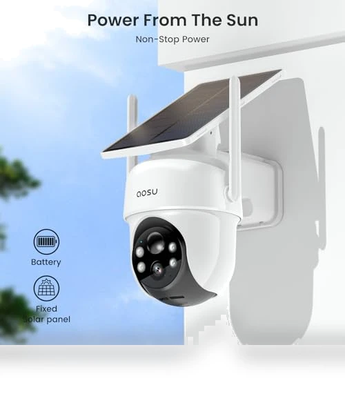 Outdoor Wireless Security Cameras — Smart Home Security, AOSU