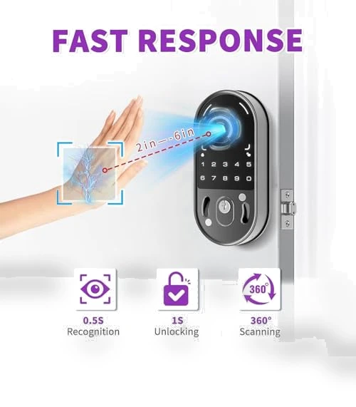 Palm Recognition Smart Lock — Biometric Security, VENOTECH