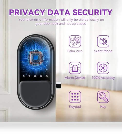 Palm Recognition Smart Lock — Biometric Security, VENOTECH