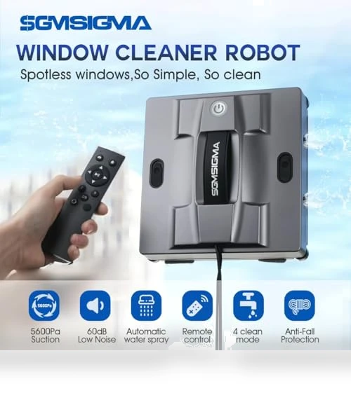 Portable Smart Window Cleaning Robot — Smart Cleaning Robots, SGMSIGMA