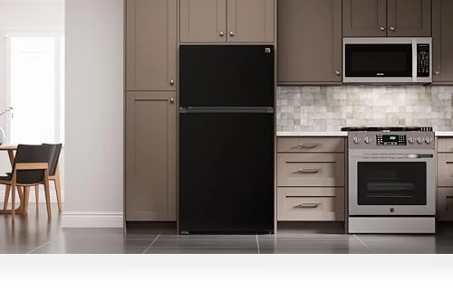 Refrigerator/Freezer with Full-Width Adjustable Glass Shelving — Cooling Solutions, Kenmore