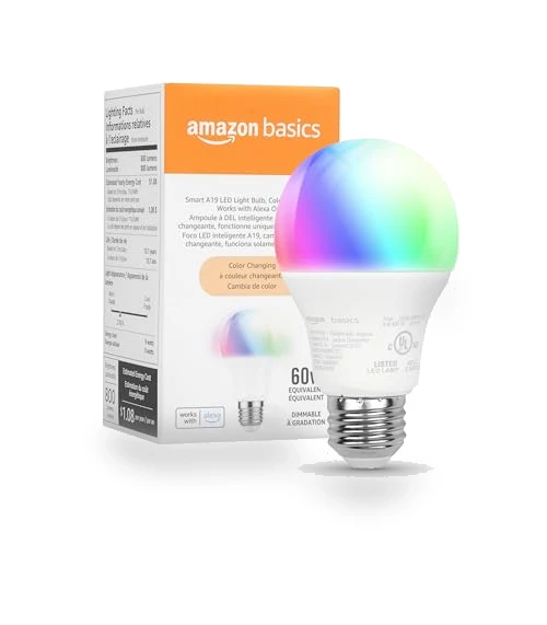 Smart A19 LED Light Bulb — LED, Amazon