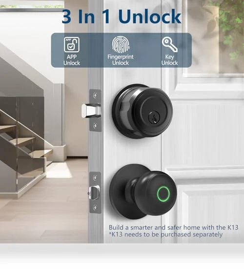 Smart Door Lock Deadbolt — Smart Home Security, GeekTale