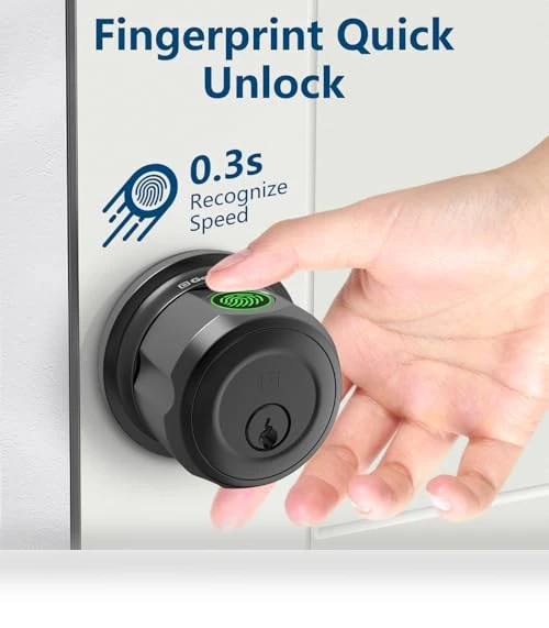 Smart Door Lock Deadbolt — Smart Home Security, GeekTale