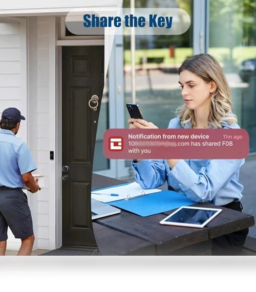 Smart Door Lock Deadbolt — Smart Home Security, GeekTale