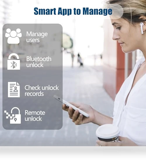 Smart Door Lock Deadbolt — Smart Home Security, GeekTale