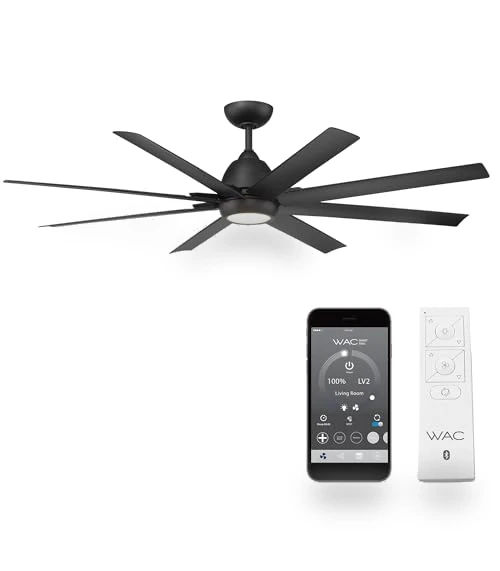 Smart Home Ceiling Fan with LED Light Kit — Ceiling Fan Lighting Solutions, WAC Lighting