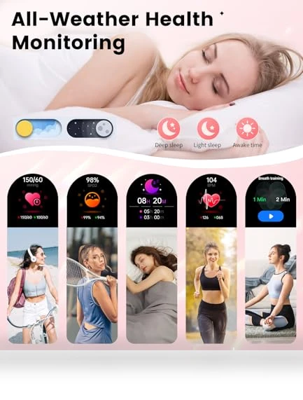 Smart Watch with Diamonds for Women — Smartwatches, LIGE