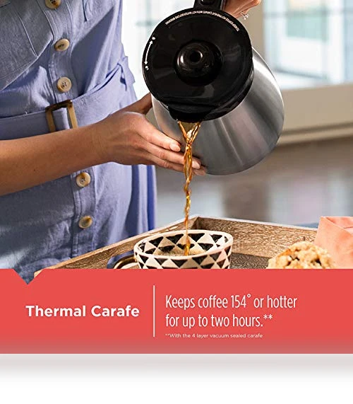 12-Cup Thermal Programmable Coffee Maker — Electric Blade Coffee Grinders, BLACK+DECKER