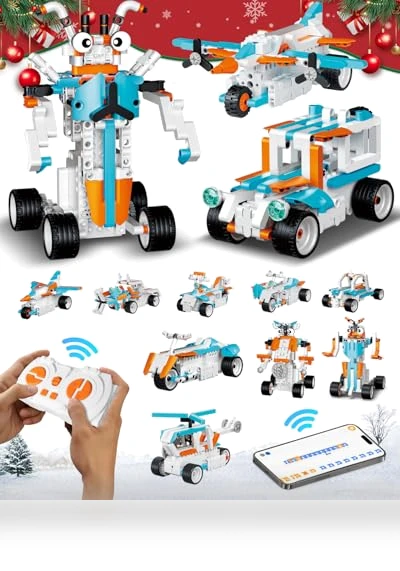 12-in-1 STEM Robot Building Kit — Construction Kits, HBUDS