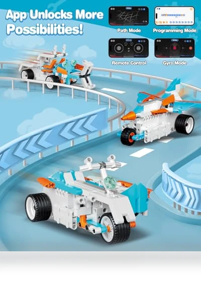 12-in-1 STEM Robot Building Kit — Construction Kits, HBUDS