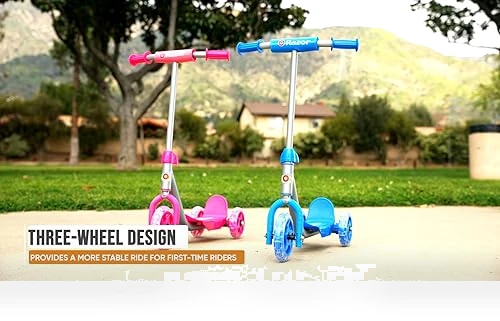 3-Wheel Kick Scooter for Younger Children — Balance Bikes, Razor