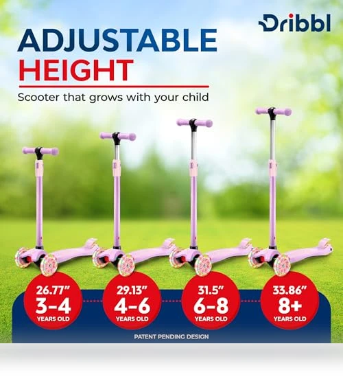 3-Wheel Kids Scooter — Electric Vehicles, Dribbl