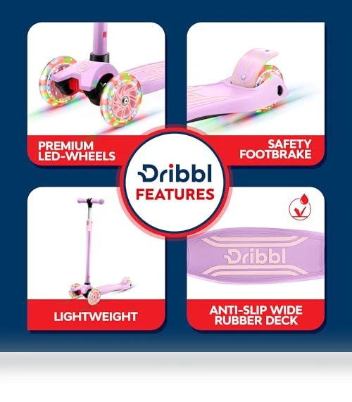 3-Wheel Kids Scooter — Electric Vehicles, Dribbl