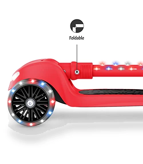 3-Wheel Light-Up Kick Scooter — Push Scooters, Jetson