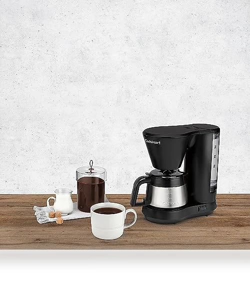 5-Cup Coffeemaker with Stainless Steel Carafe — Coffee & Espresso Combos, Cuisinart