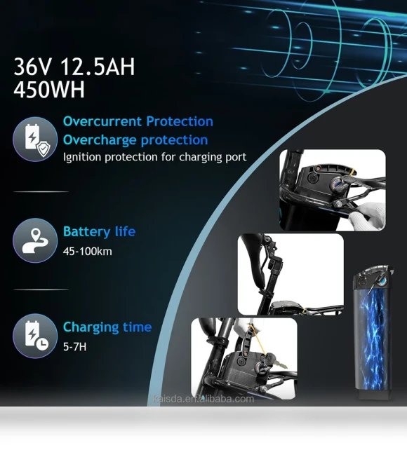 Electric City Bike — Electric Self-Balancing Scooters, KAISDA