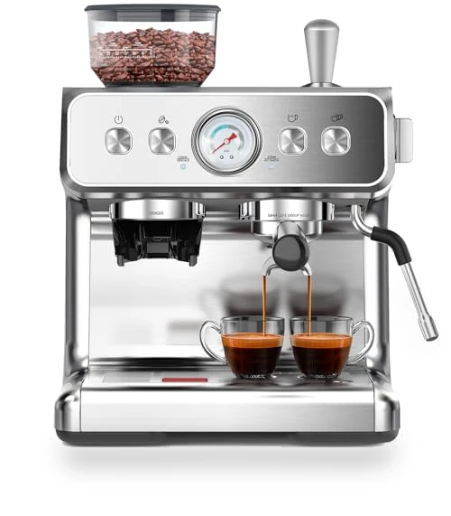Espresso Machine with Grinder — Coffee & Espresso Combos, Electactic