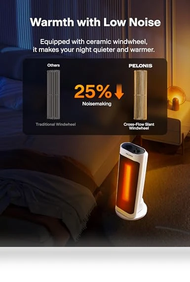 Fast Heating Tower Heater — Portable Heating Solutions, PELONIS