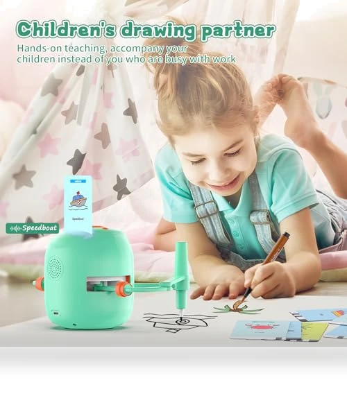 Interactive Educational Drawing Robot for Kids — Educational, CYJBE