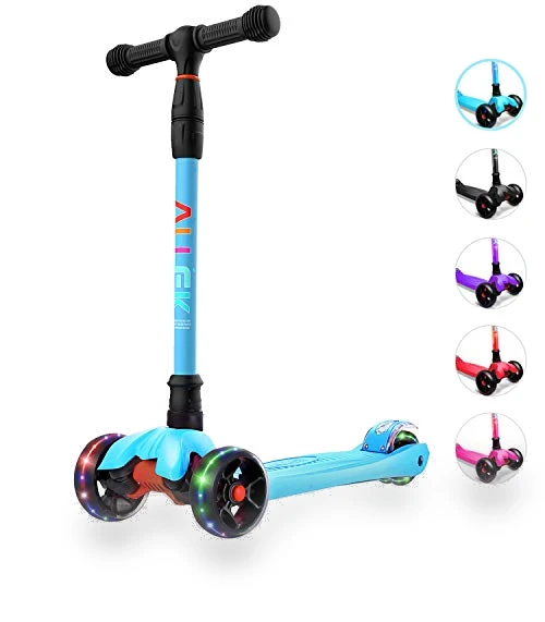 Kick Scooter with Light-Up Wheels — Electric Vehicles, Allek