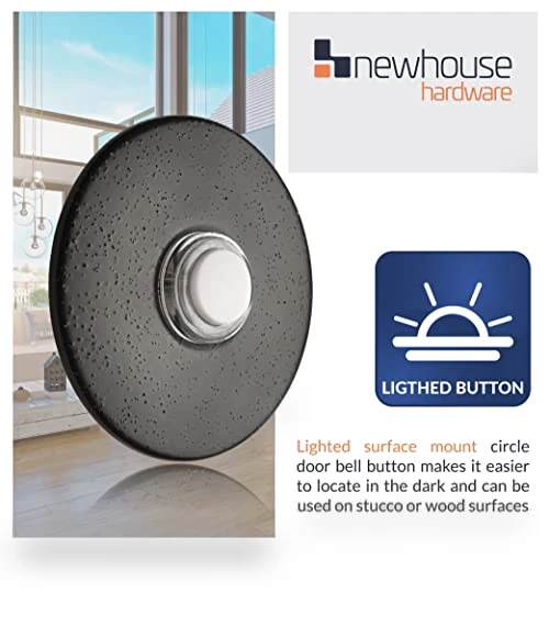 Lighted Doorbell Button — Push Buttons, Newhouse Hardware