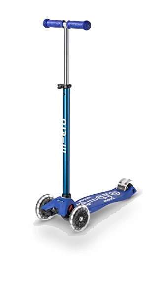 Maxi Deluxe LED Three Wheeled Scooter — Push Scooters, Micro