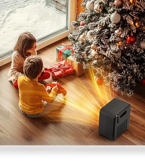 Portable Space Heater with 3D Flame Effect — Portable Heating Solutions, Alpaca