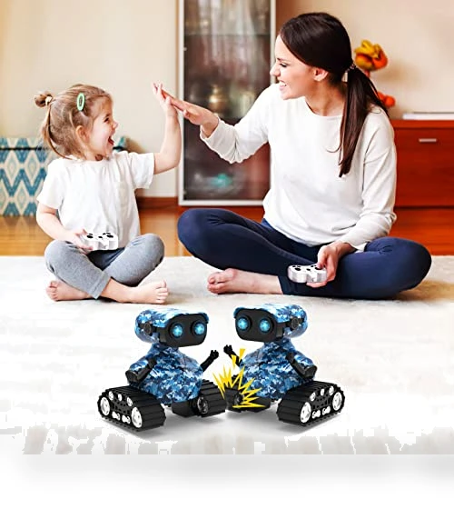 Rechargeable RC Robot Toy — Interactive Figures & Robots, shenzhenshihuiweikejiyouxiangongsi