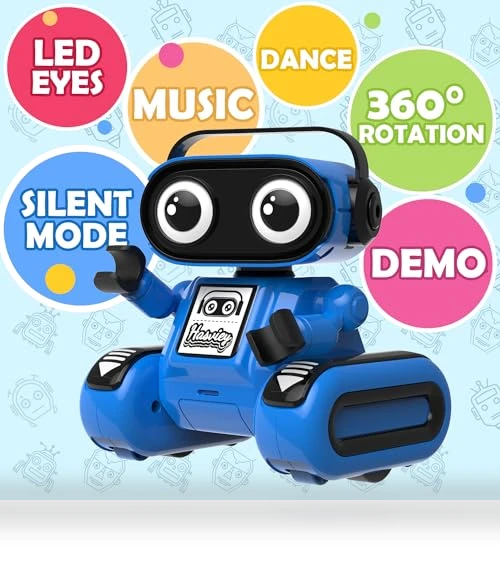 Rechargeable Remote-Controlled Robot — Interactive Figures & Robots, Hasviey