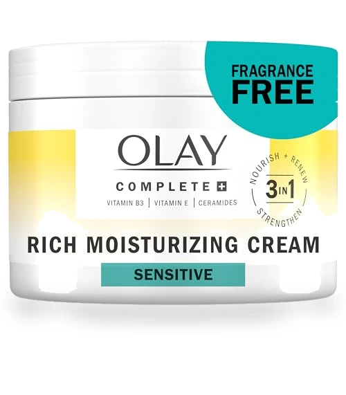 Rich Moisturizing Cream Fragrance-Free — Creams & Moisturizers, Olay