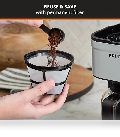 Simply Brew Compact Coffee Maker — Beverage Warmers, KRUPS