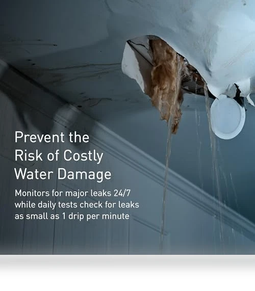 Smart Water Shutoff with Detector — Water Leak Detection Systems, Moen