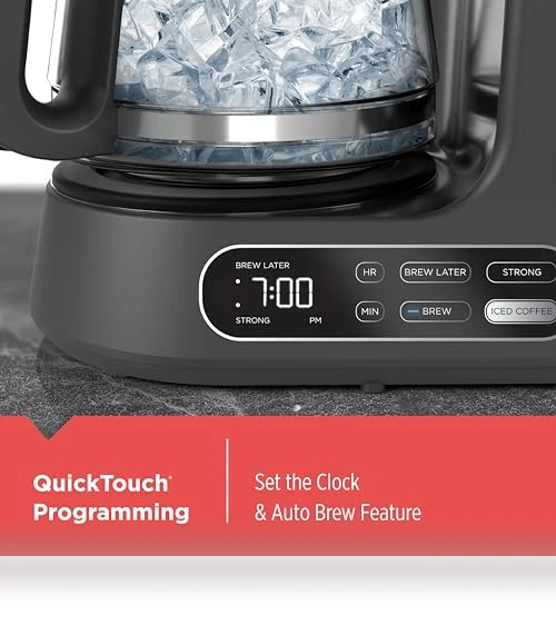 Split Brew 12-Cup Digital Coffee Maker — Electric Blade Coffee Grinders, BLACK+DECKER