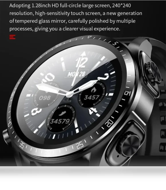 Smartwatch with Earbuds — Wearable Accessories