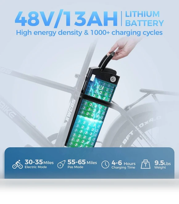 Electric Mountain Bike — E-Bikes, SAMEBIKE