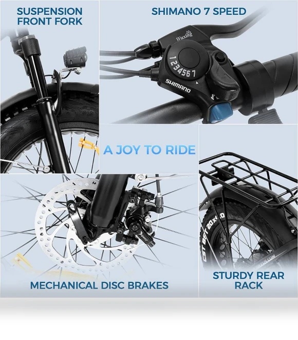 Electric Mountain Bike — E-Bikes, SAMEBIKE