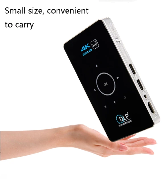 Android System Smart DLP HD Mini Projector — Home Theater Projectors, C6