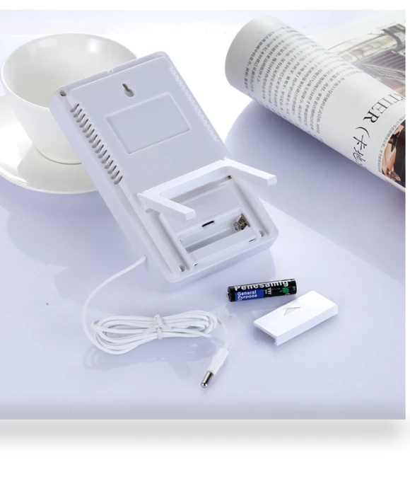 Digital LCD Humidity and Thermometer with Extra Sensor Cable — Home Climate Control
