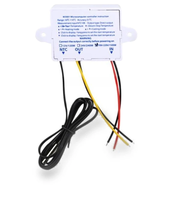 Digital LED Temperature Controller — Home Climate Control