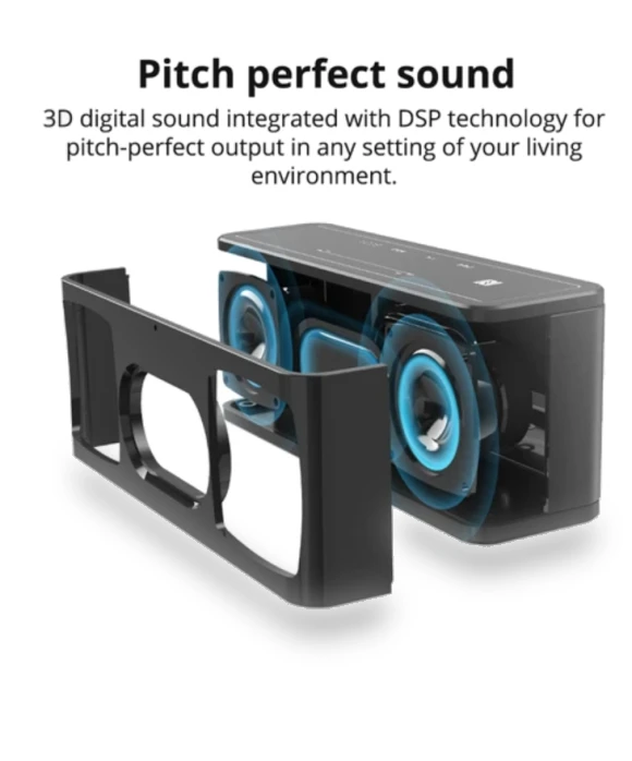 Mega SoundPulse Bluetooth Speaker — Portable Audio, Tronsmart