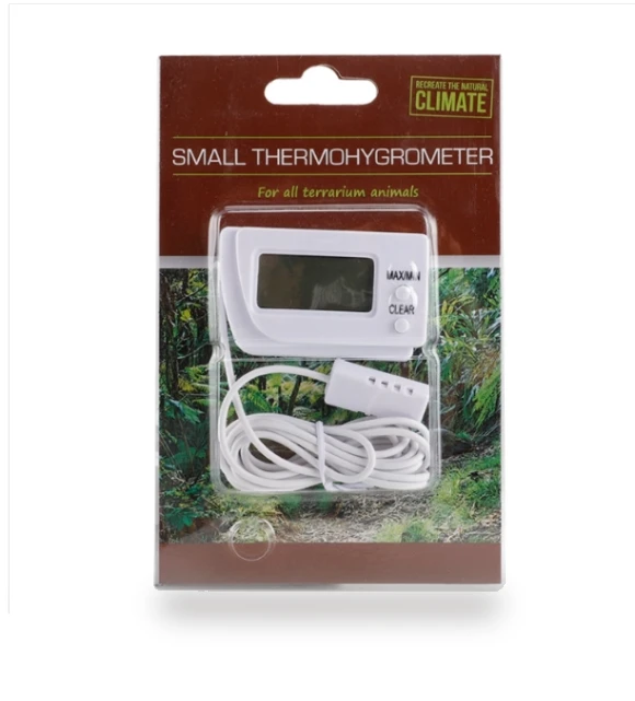 Mini Electronic Thermo-Hygrometer with Outdoor Sensor Cable — Hygrometers
