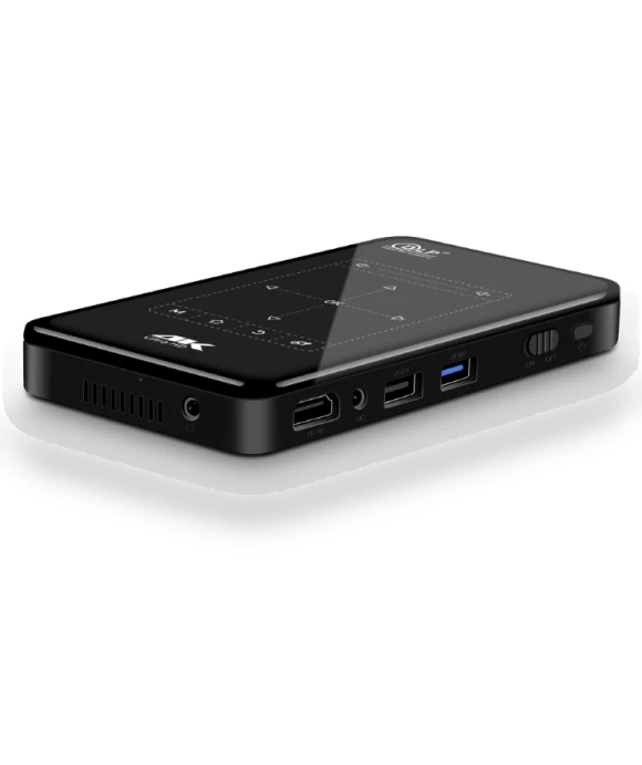 Portable 4K Ultra HD DLP Mini Smart Projector — Home Theater Projectors