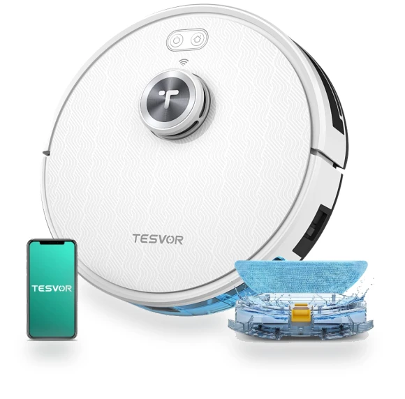 Robot Vacuum Cleaner with Wiping Function — Smart Cleaning Robots, Tesvor