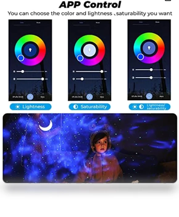 Smart Star Projector Night Light — Home Theater Projectors, Tuya