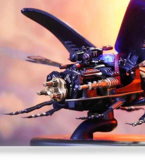 The Storm Beetle DIY Moveable Mechanic Organism 3D Puzzle — Educational, Robotime