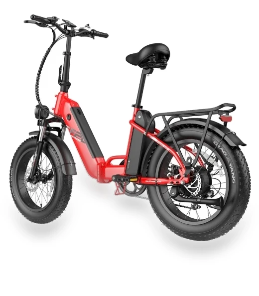 Foldable Step-thru Trekking E-bike — E-Bikes, Fafrees
