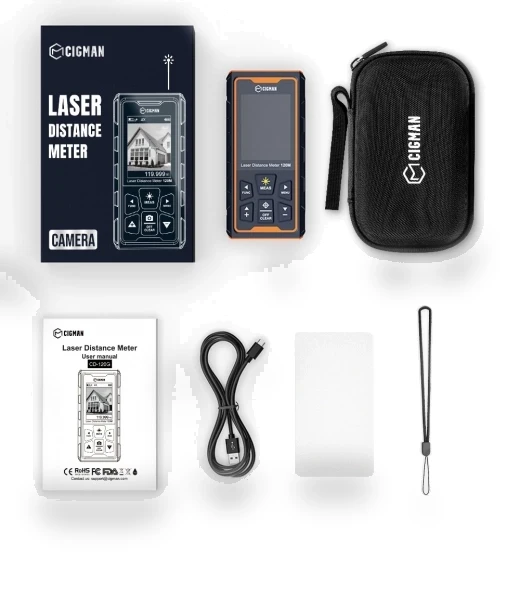 Laser Measurement Tool with 4X Camera — Camera Gear, CIGMAN
