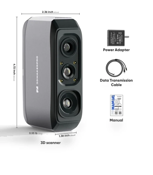 3D Scanner with NIR Light Source — 3D Scanning Solutions, 3DMakerpro