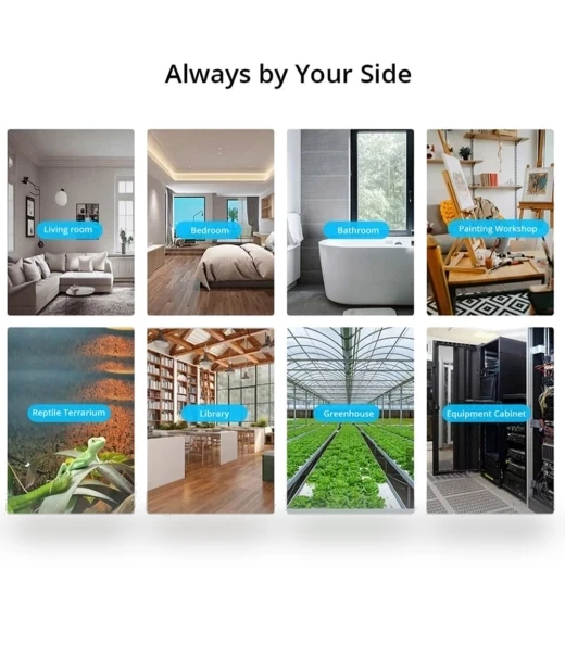 Temperature and Humidity Sensor — Home Climate Control, Sonoff